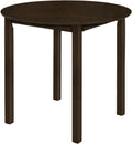 Brown Round Wood Table C833