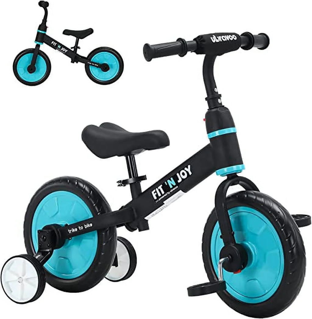 Blue 4-in-1 Toddler Balance Bike Z853