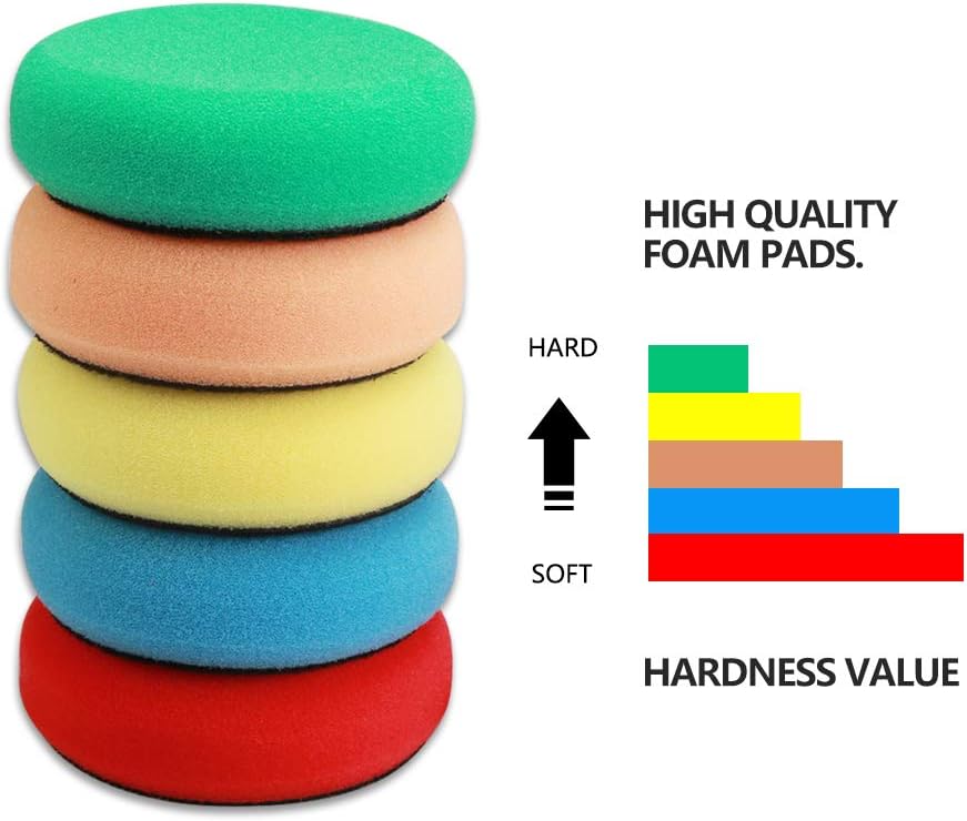 12V Cordless Car Polisher Tool Set with 1500mAh Li-ion Battery and Polishing Pads K13677