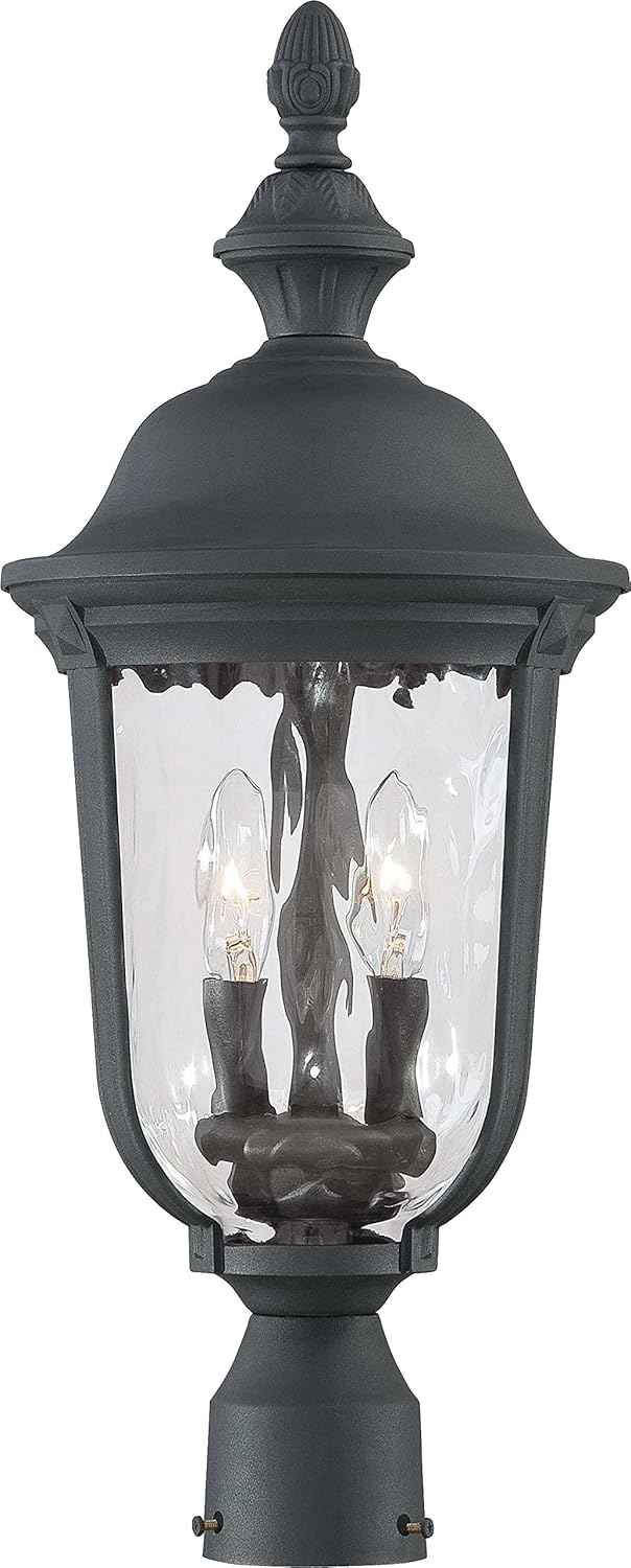 Black Cast Aluminum Outdoor Post Light P580