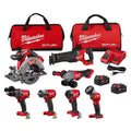 18V Lithium-Ion Brushless Cordless Combo Kit with Two 5.0 Ah Batteries (7-Tool) W5182