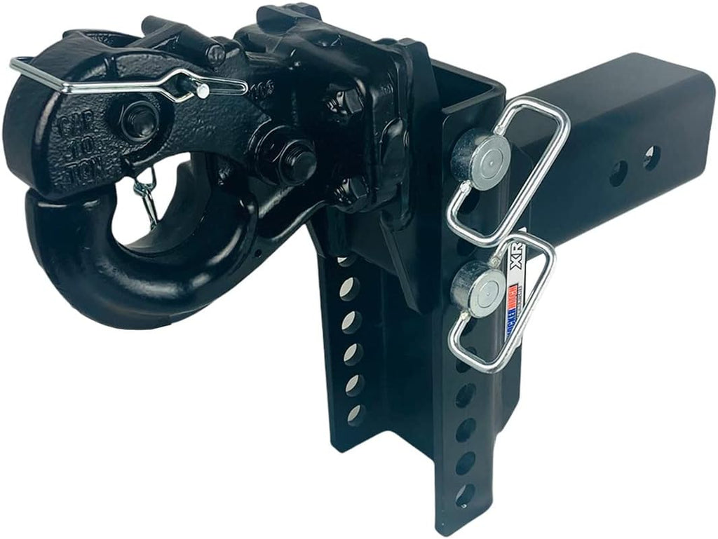 Pintle Hook Drop Ball Mount, Fits 2" Hitch Q245094
