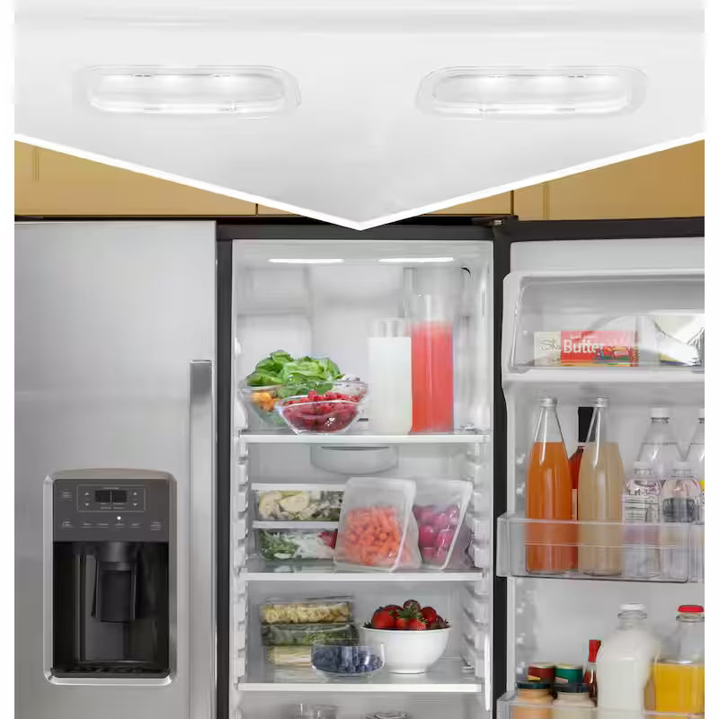 25.3 cu. ft. Side by Side Stainless Steel Refrigerator F5555