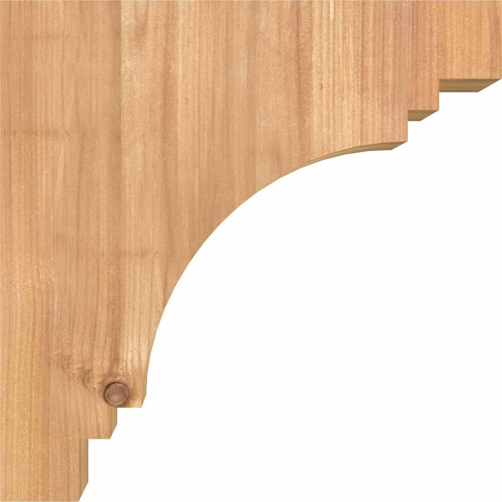 Pescadero Smooth Corbel, Western Red Cedar J2768