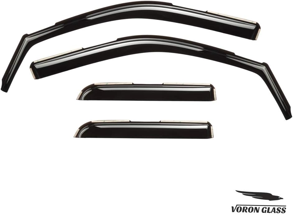 In-Channel Extra Durable Window Deflectors 4Pieces M77076