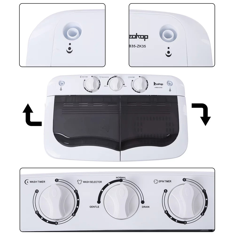 Portable Compact Washing Machine D373