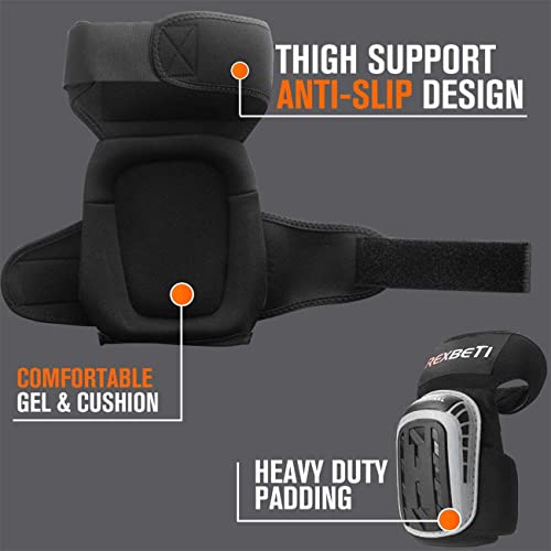 Heavy Duty Anti-slip Foam Knee Pads, 1 Pair O48974