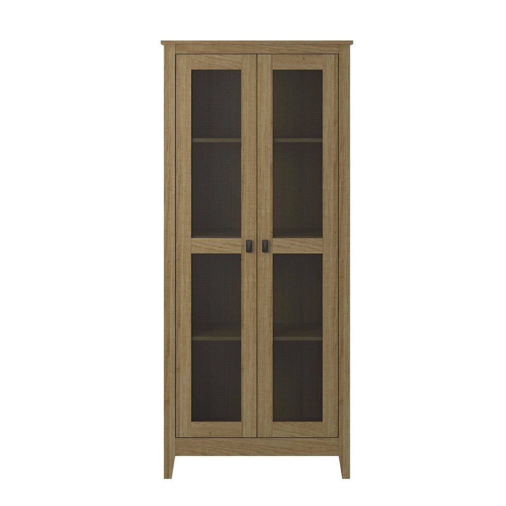 31.5 inch Wide Storage Cabinet with Mesh Doors E9400