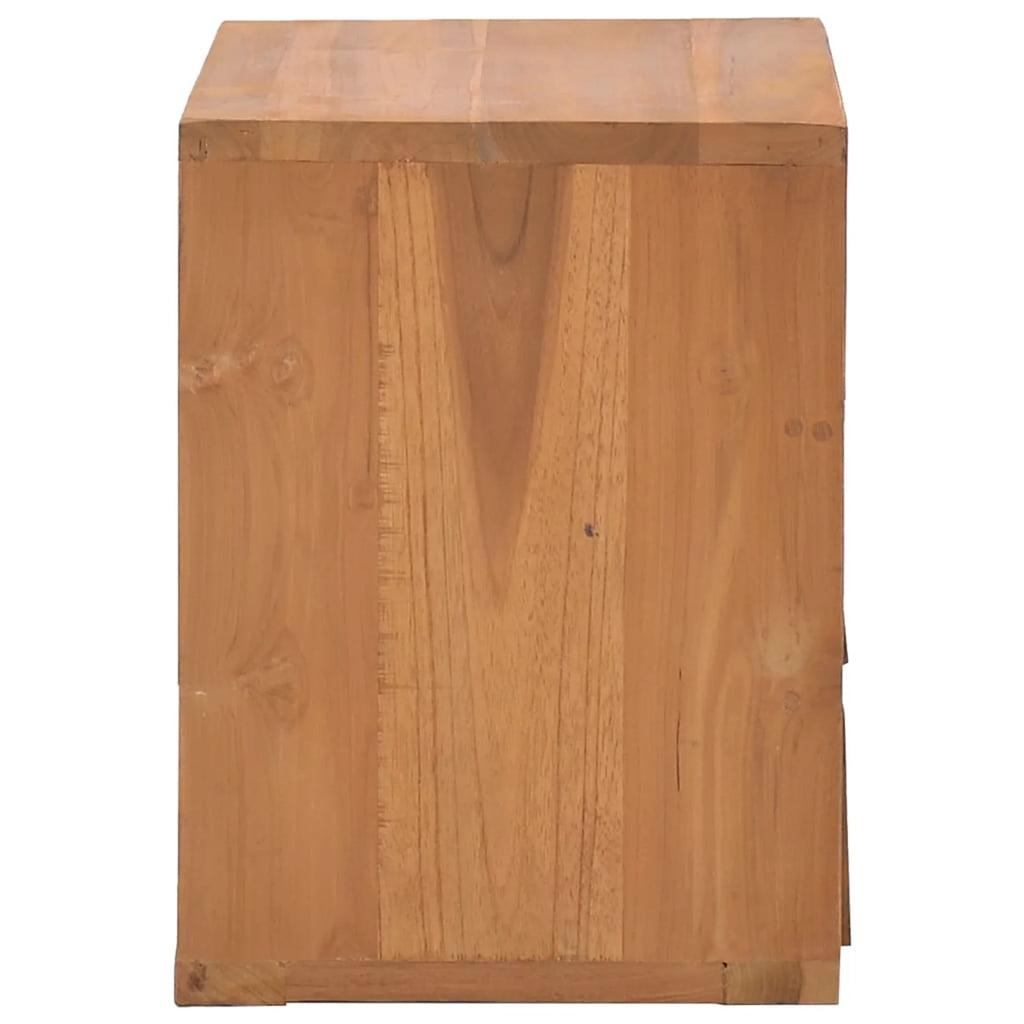 Solid Teak Wood Bedside Cabinet V609