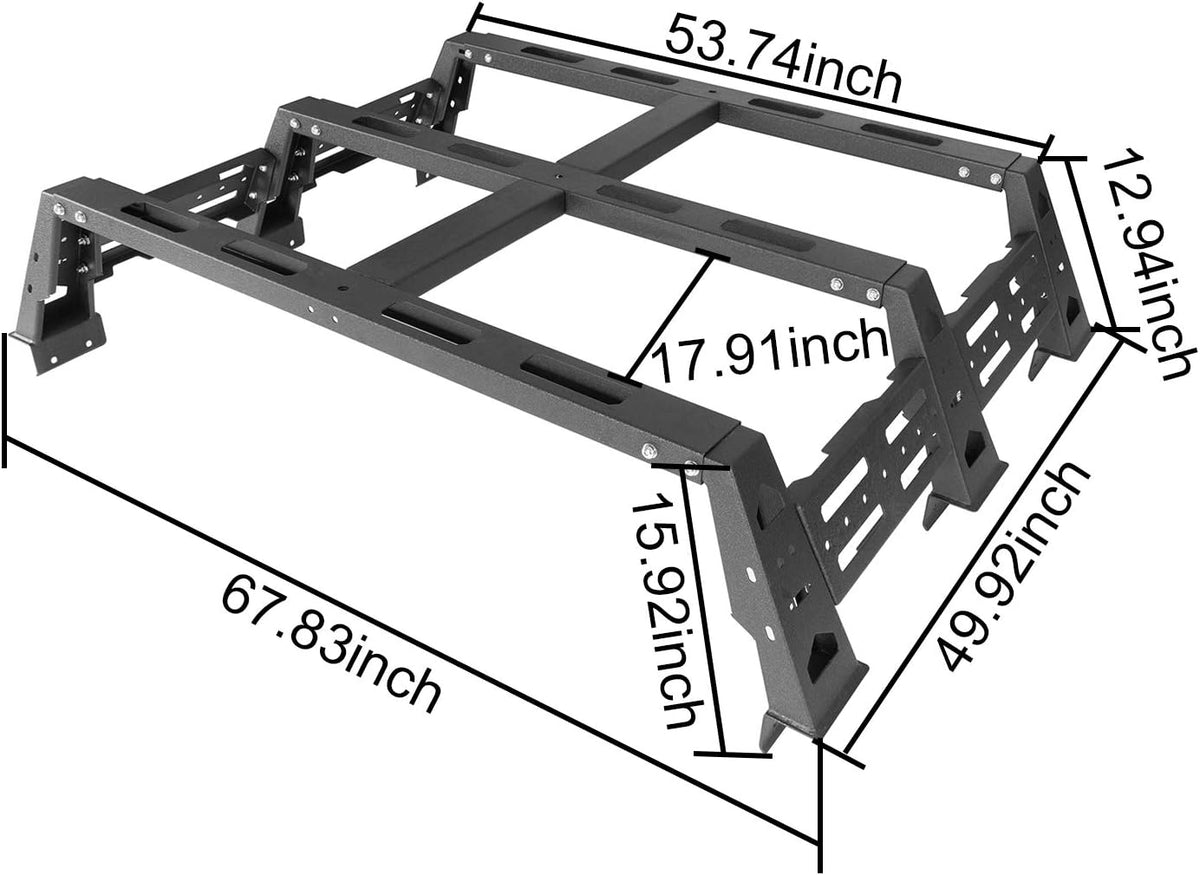 F150 Overland Bed Rack Pickup Truck Y100