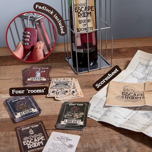 Wine Bottle Puzzle Box M601