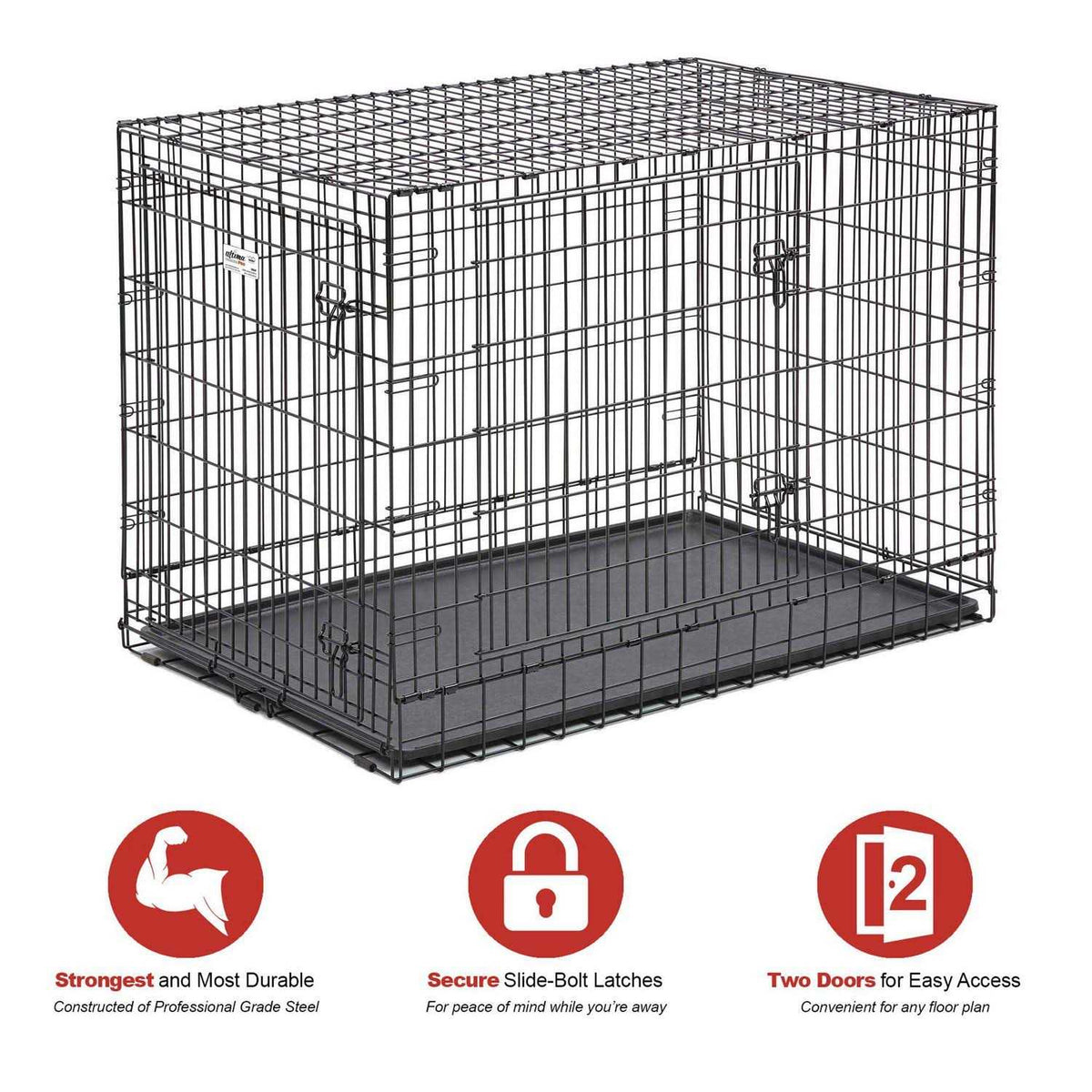 Double Door Dog Crate R7513