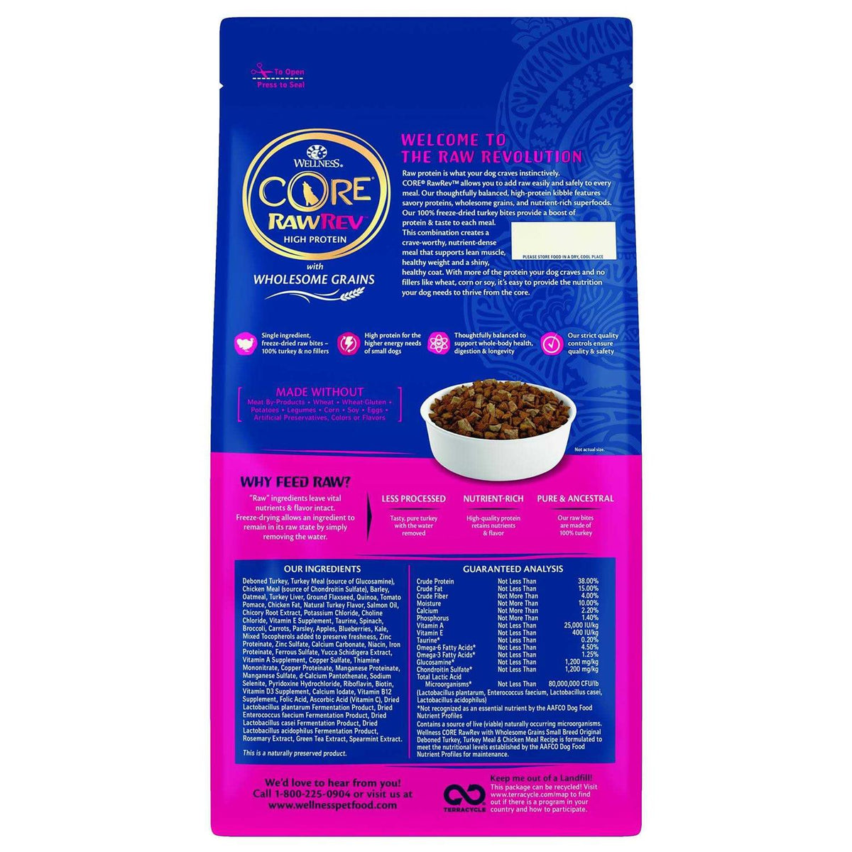Wholesome Grains Dry Dog Food B6742