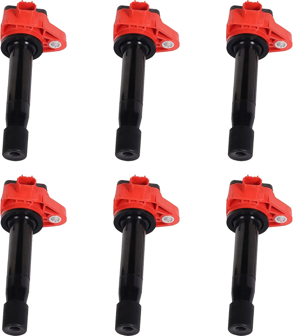 Set of 6 Direct Ignition Coil Compatible with Honda Acura 3.5L V6 B555932