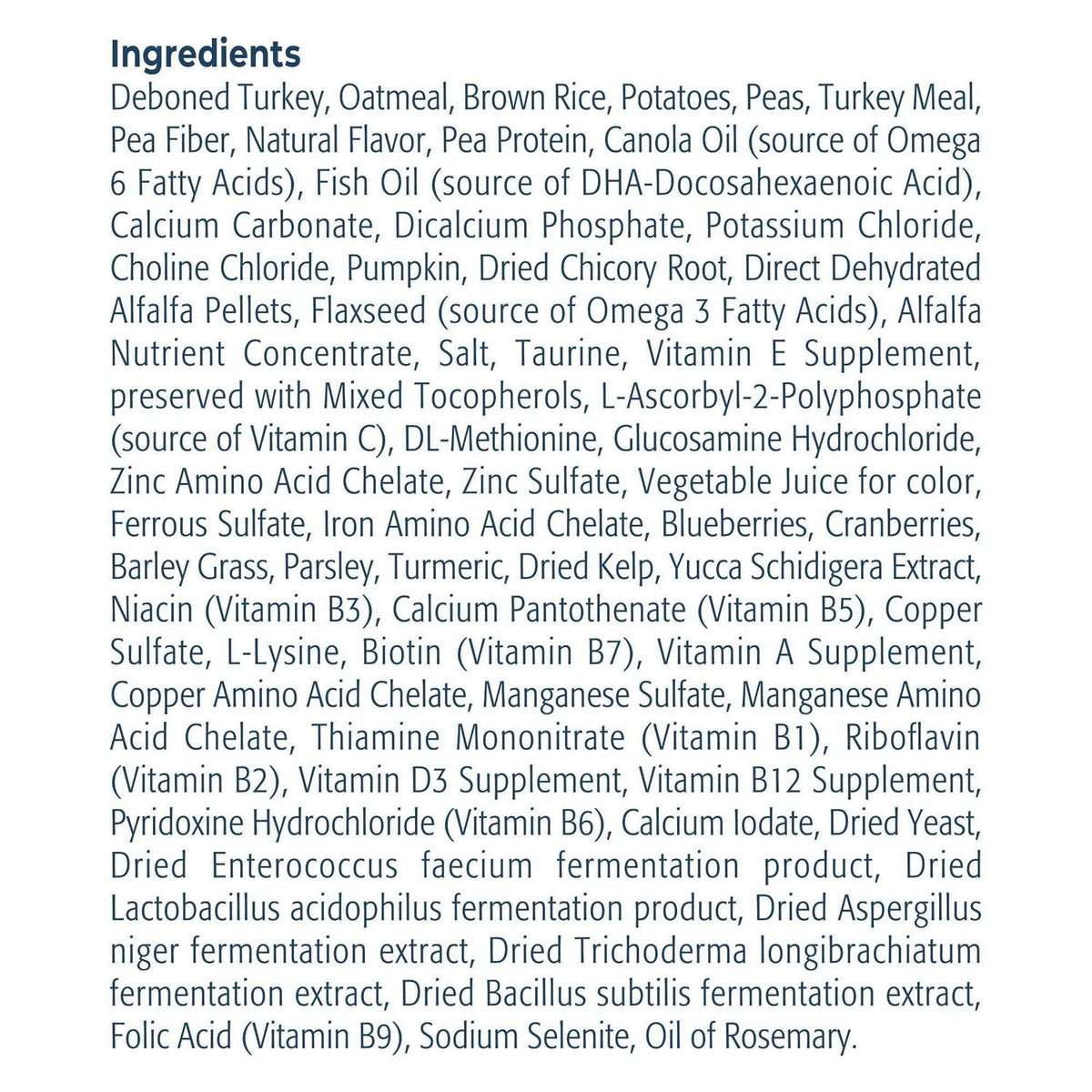 Blue Basics Skin & Stomach Care Natural Turkey & Potato Senior Dry Dog Food E7715