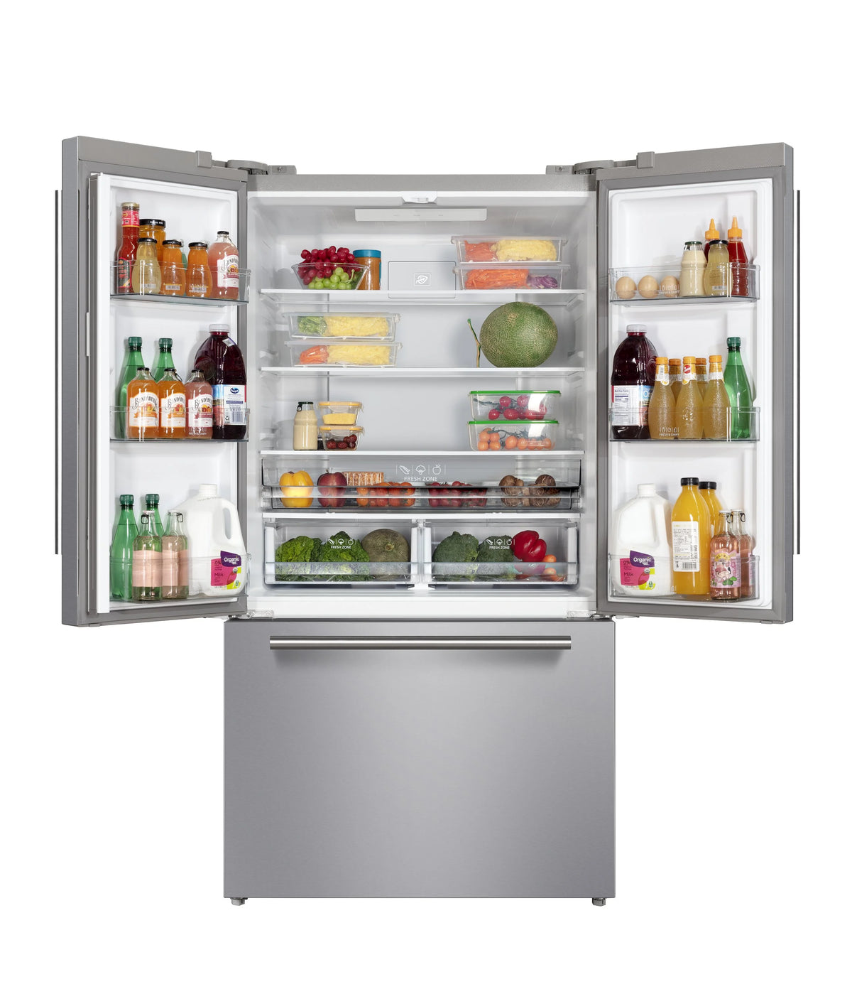 20.3 Cu. ft. Platinum Silver French Door Refrigerator D373663