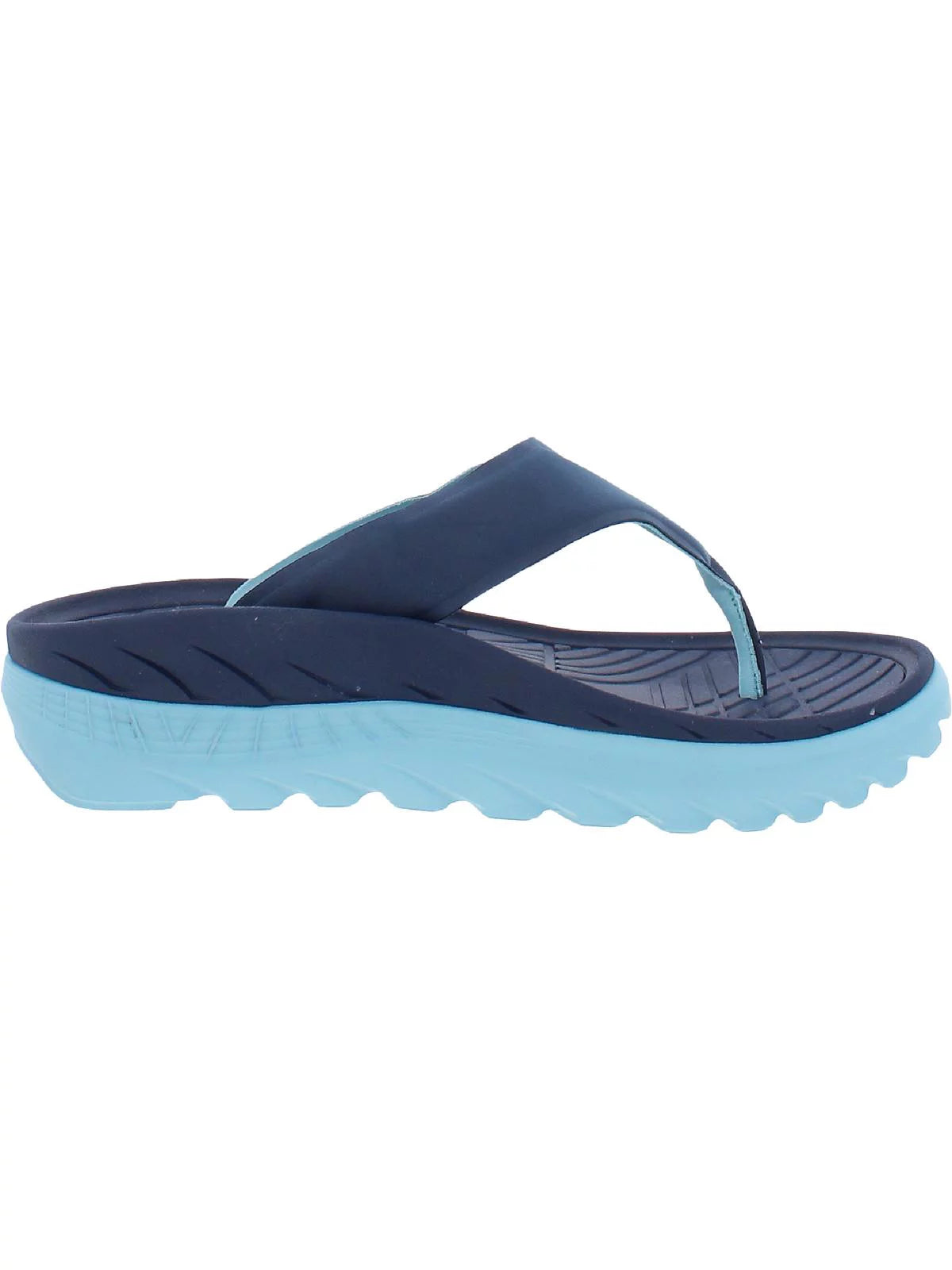 Navy Porcelain Blue Recovery Sandals J8198