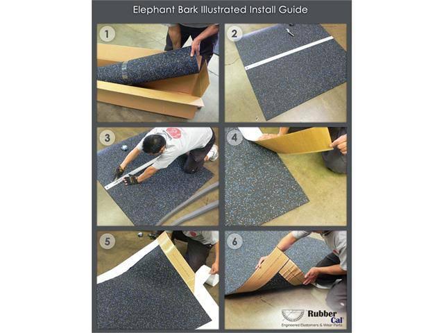 Candy Corn Recycled Rubber Flooring Rolls M176