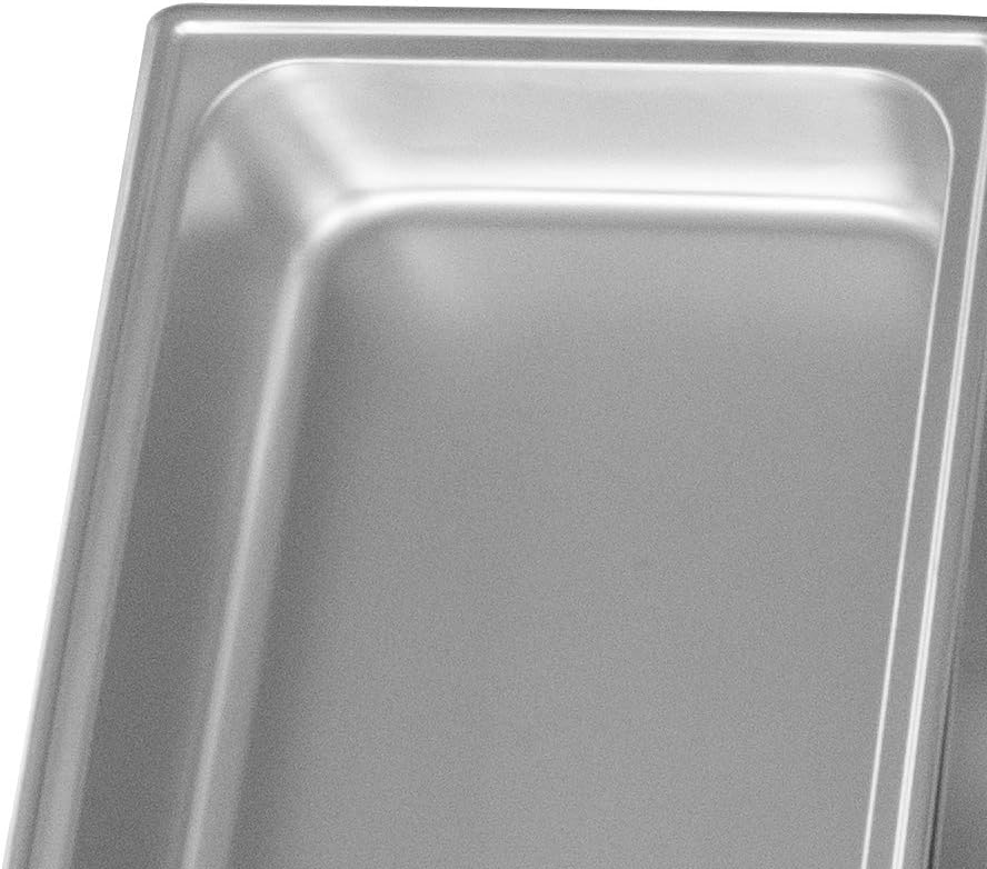 2 Packs 8 Quart Stainless Steel Chafing Dish E950