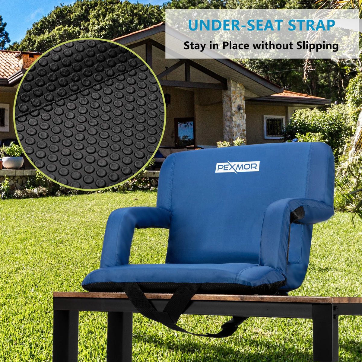 Stadium Seat with Back Support & Carrying Bag A365648
