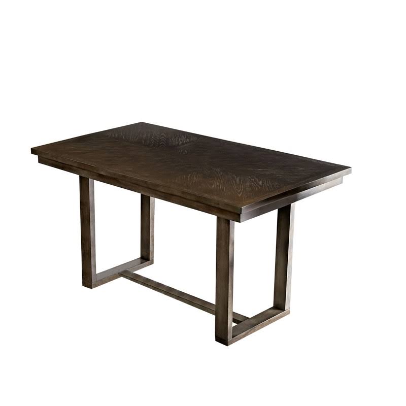 Gray Wood Counter Dining Table I213