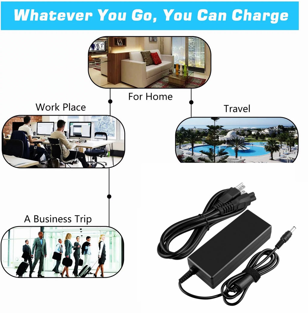 Compatible AC/DC Adapter Replacement Power Supply Cord Cable PS Charger V400309