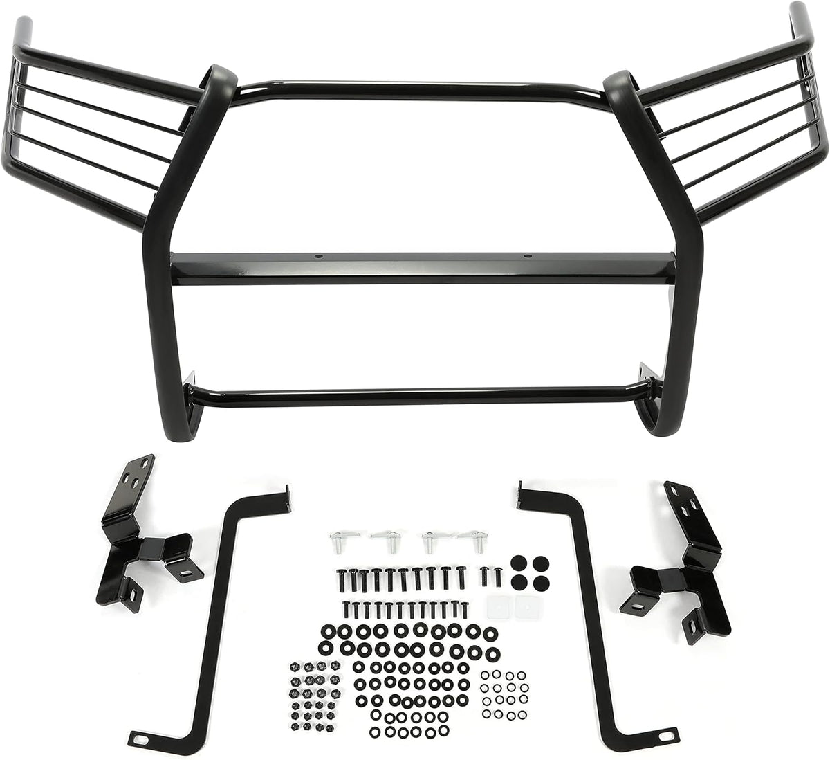 Black Steel Front Bumper Grille Brush Guard L160864