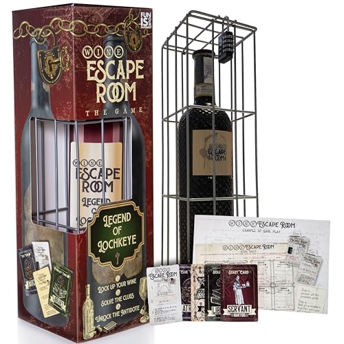 Wine Bottle Puzzle Box M601