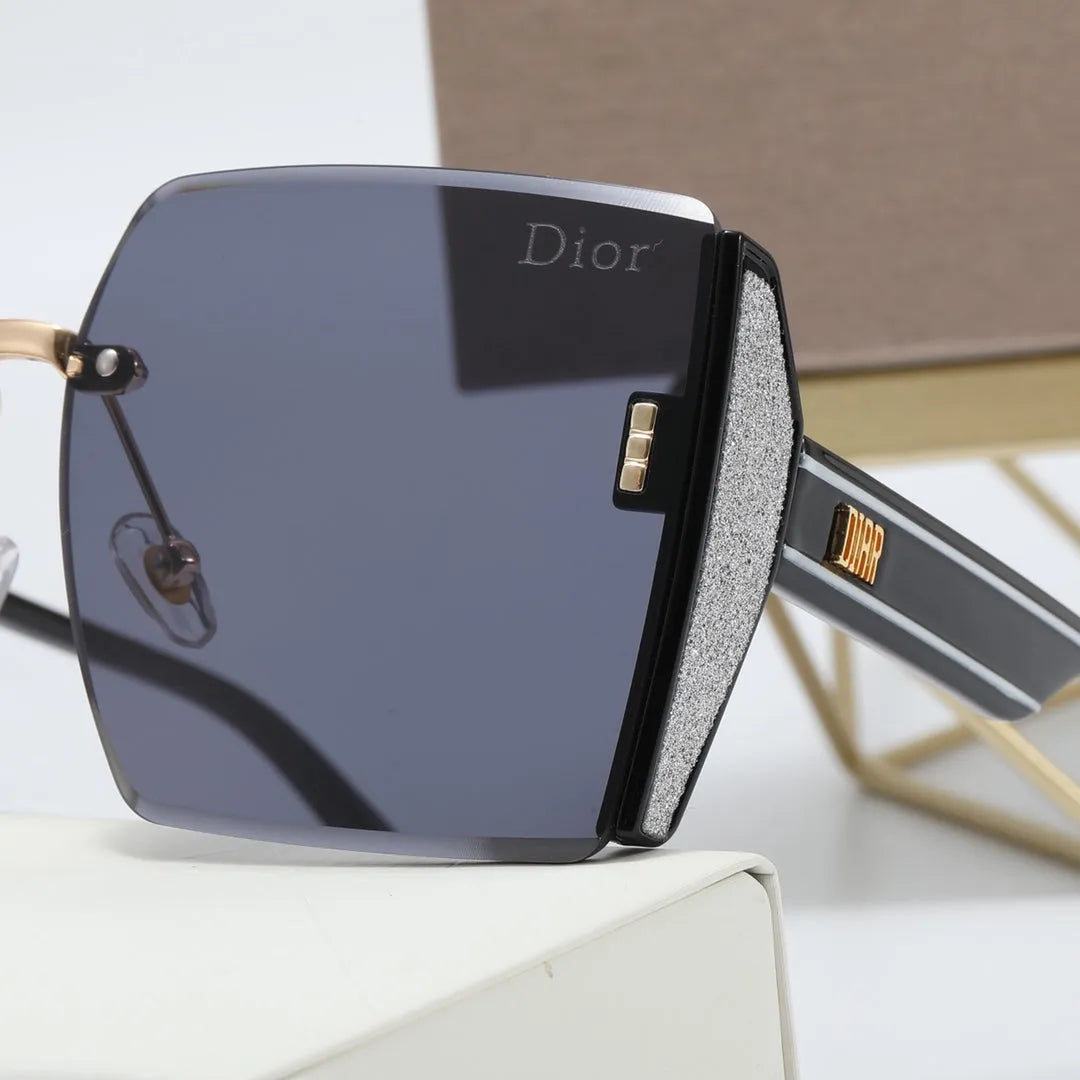 Frameless Square Polarized Sunglasses R906186