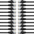 Black Cat6 Ethernet Cable 7 Feet D85909