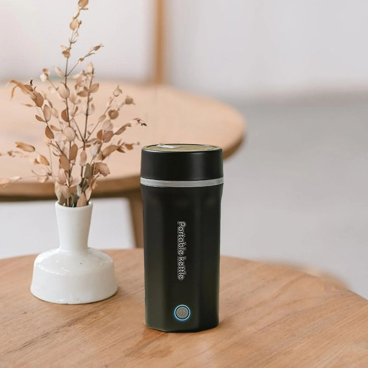 Portable Electric Tea Kettle Black K823