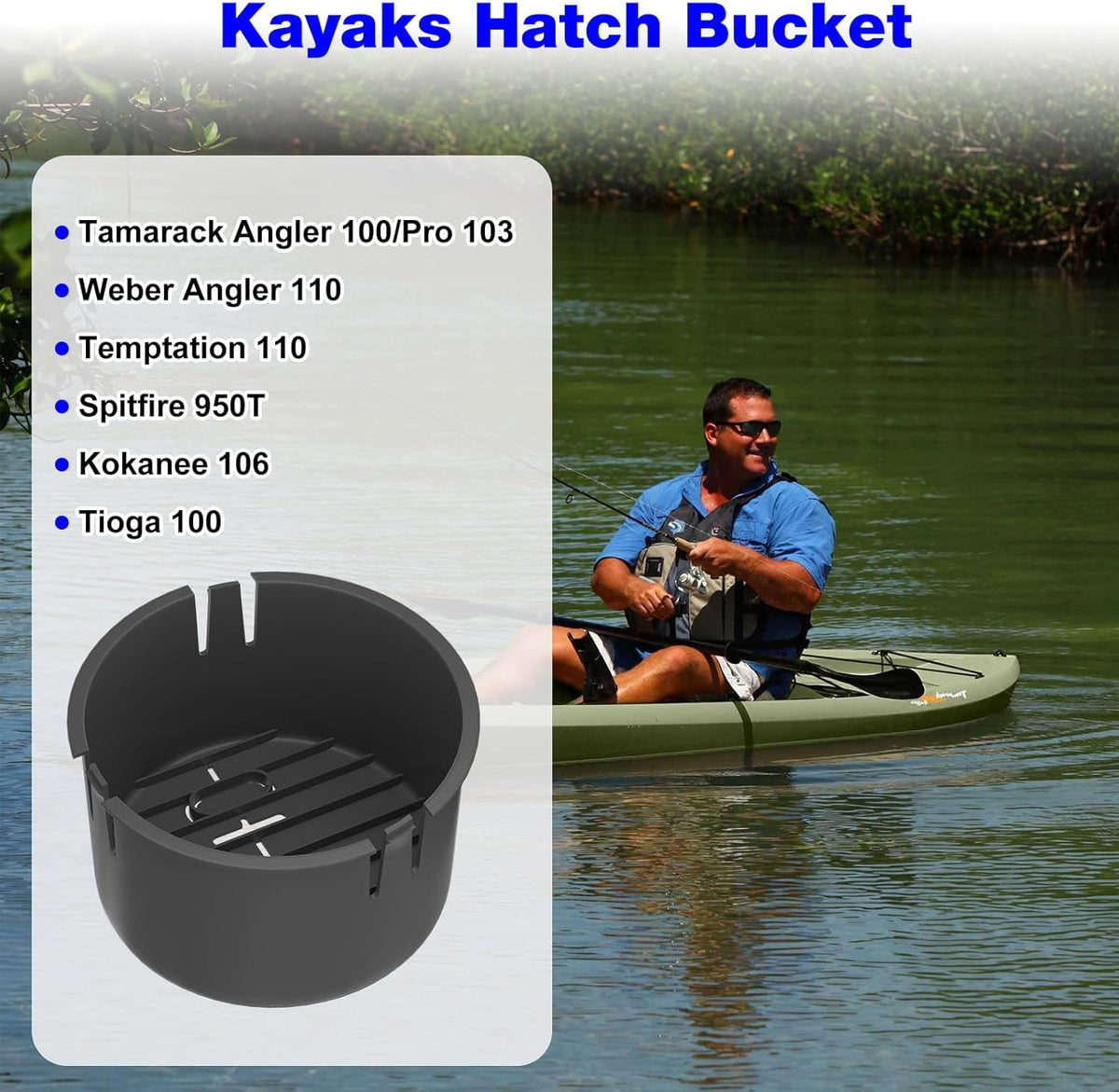 Hatch Bucket Container for Kayak Storage R720635