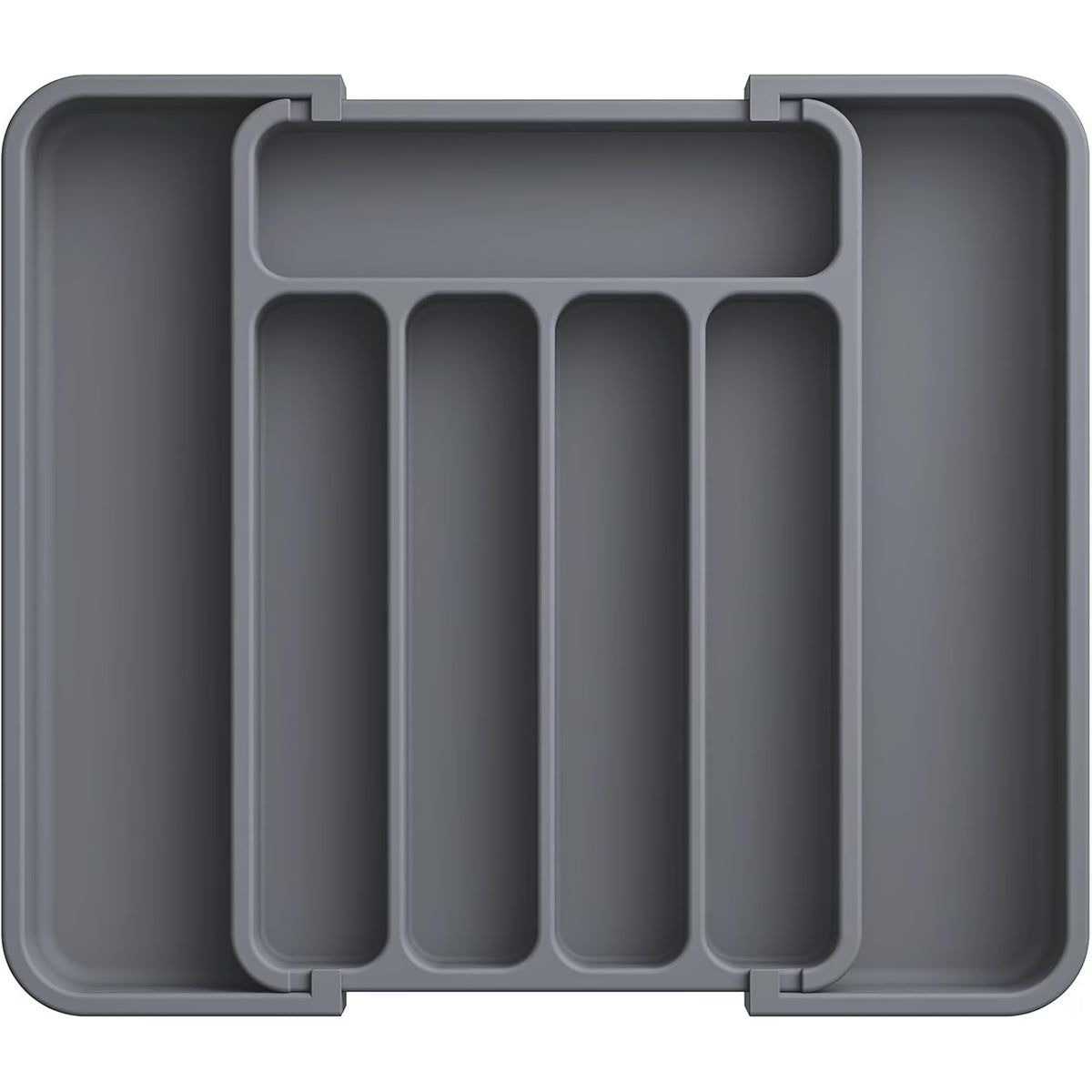 Grey Adjustable Kitchen Drawer Organizer C134100