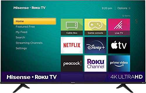43-Inch 4K UHD Smart TV, Black M30085