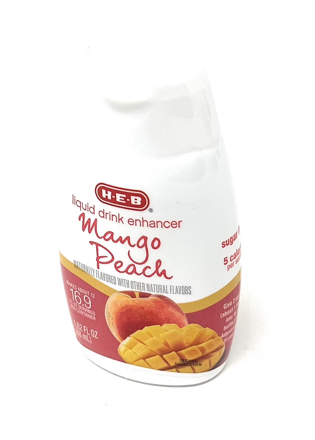 Mango Peach Liquid Beverage Enhancer Drink Mix 1.62oz T67691