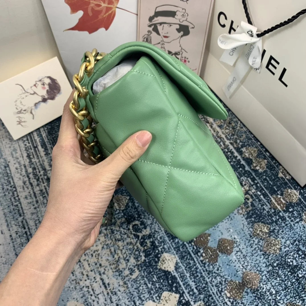 Green Flap Bag J231376