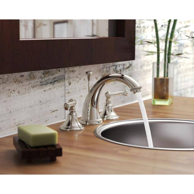 Polished Chrome Widespread Lavatory Faucet D175