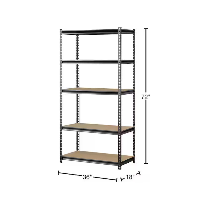 5-Tier Steel Storage Shelving Unit Y4640