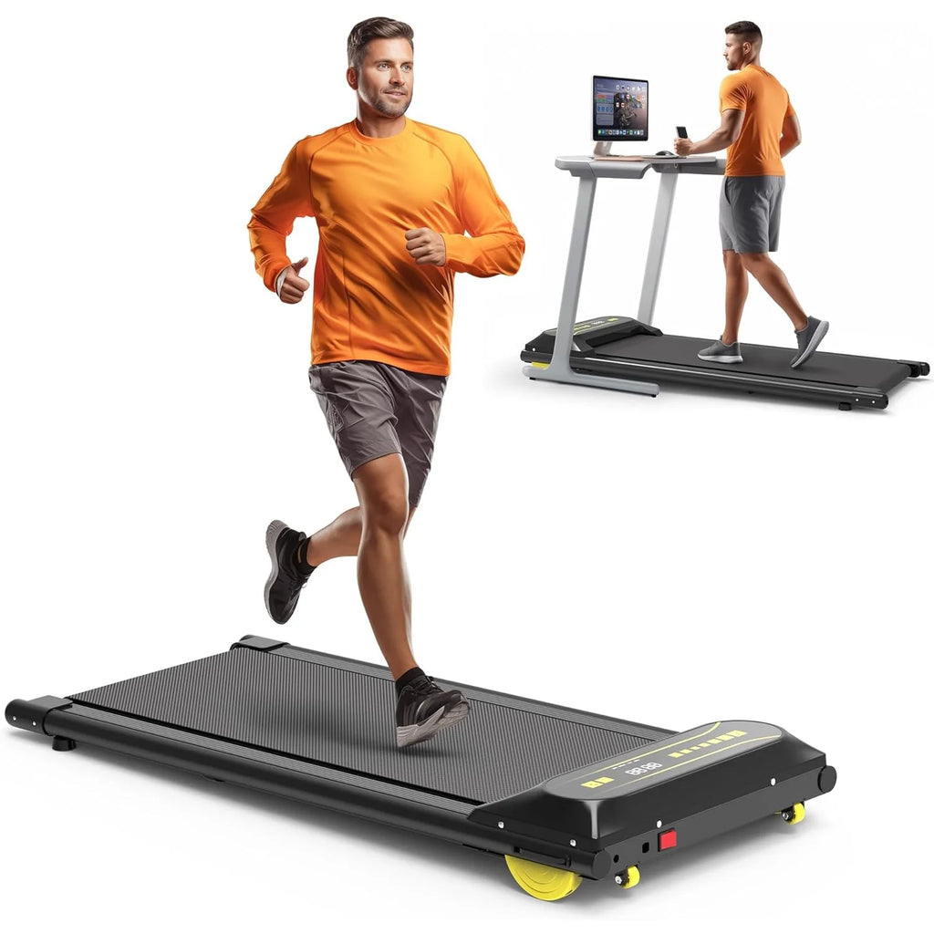 Portable Mini Treadmill with Remote Control Black N81521