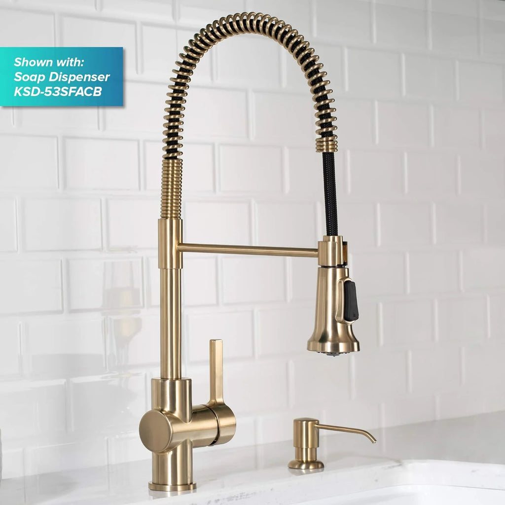 Antique Champagne Bronze Kitchen Faucet J69200