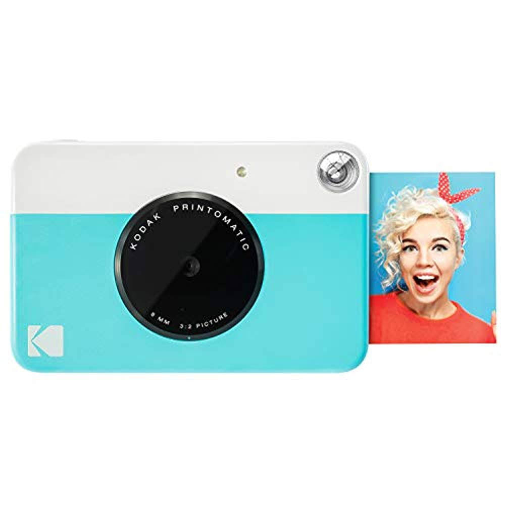 Blue Instant Print Camera Photography Kit T907362