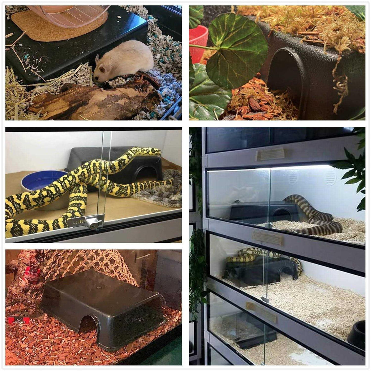 Large Reptile Hide 10.23”X7.48”X2.75 U872774