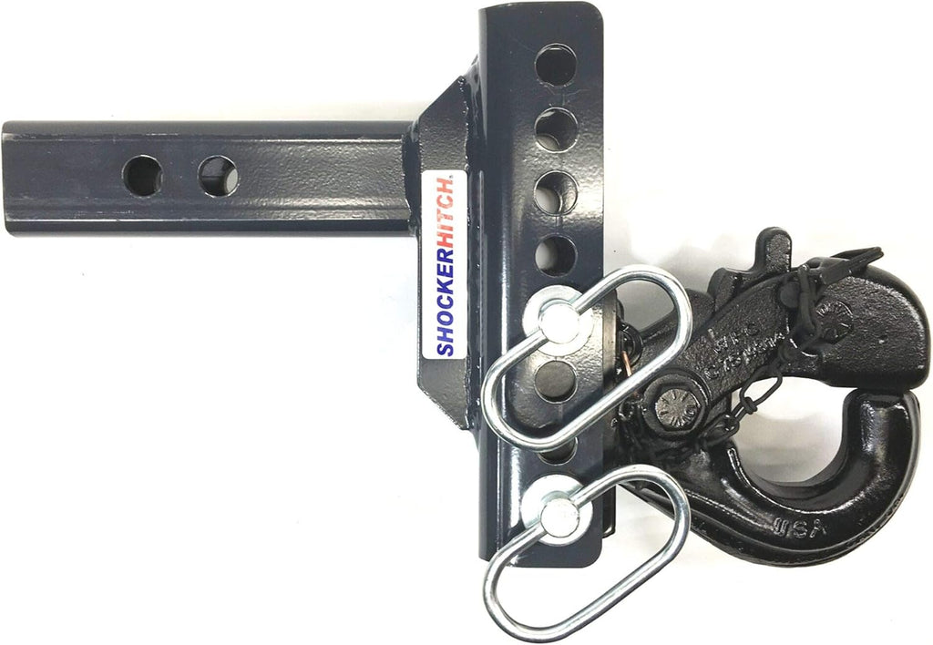 Pintle Hook Drop Ball Mount 12,000 lbs, Fits 3" Hitch J482784