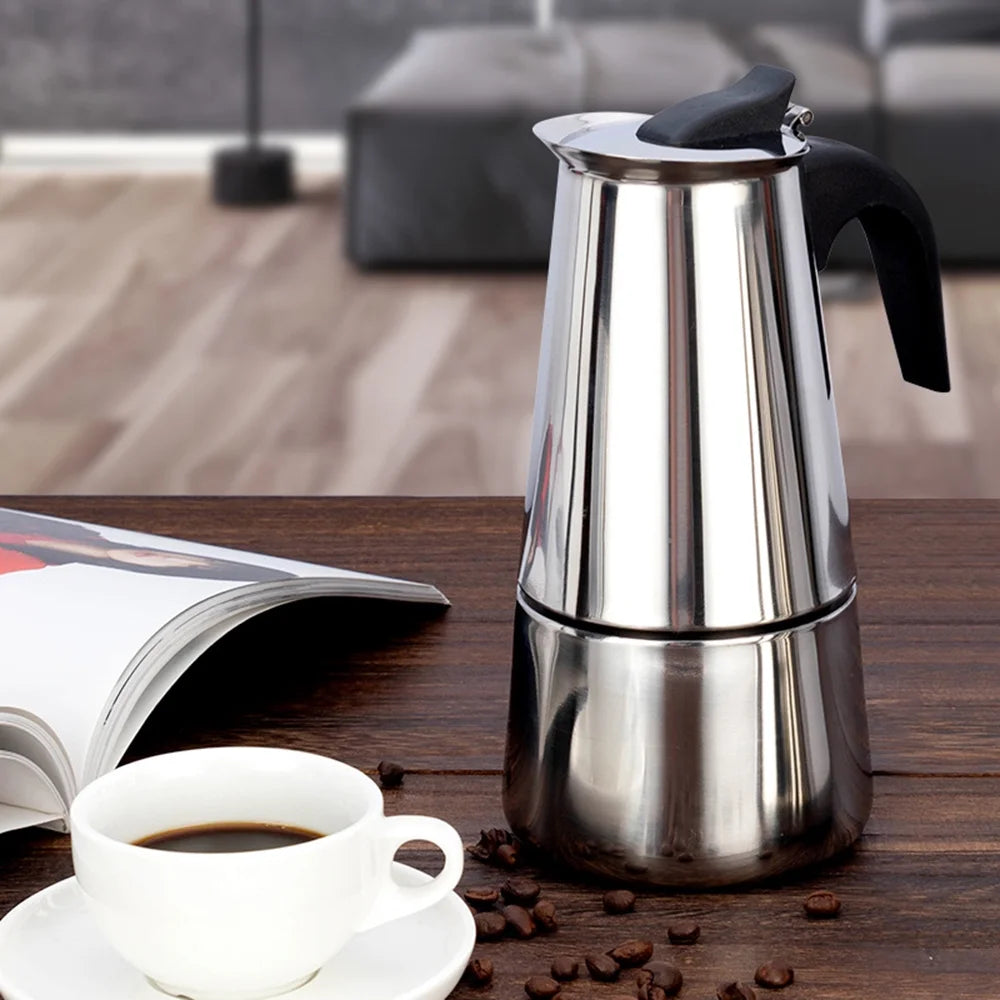 Electric Stainless Steel Coffee Maker U4640