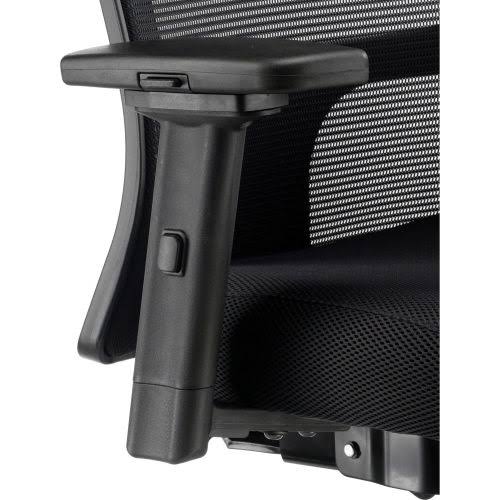 Black Mesh Back Task Chair with Seat Slider R475562