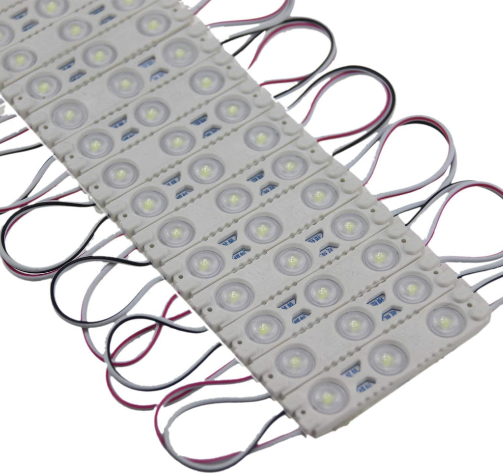 200pcs 2835 3 LED Module White Waterproof Decorative Light with Tape Adhesive Backside N14913