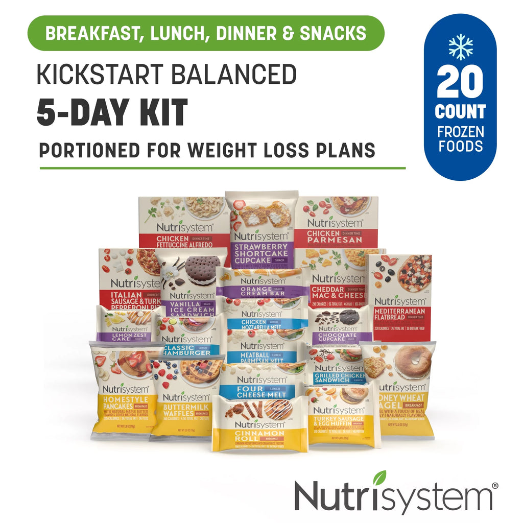 20 Packaged Meals Frozen Weight Loss Kit Z7725