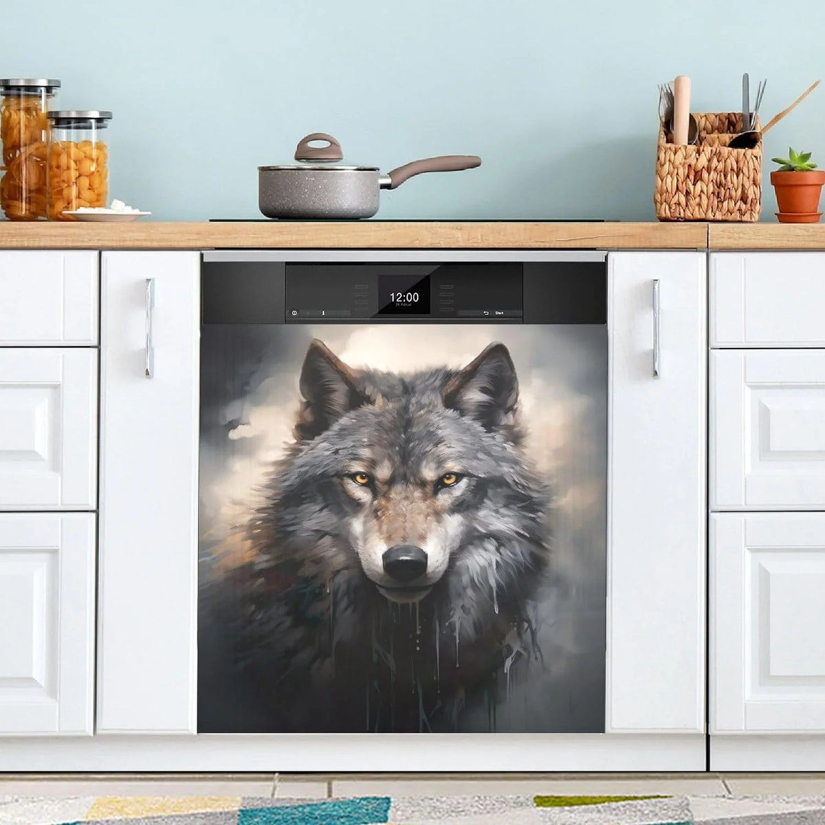 Magnetic Dishwasher Sticker 23in W x 26in H E18169