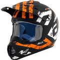 Matte Orange Offroad Helmet 3XL C1981