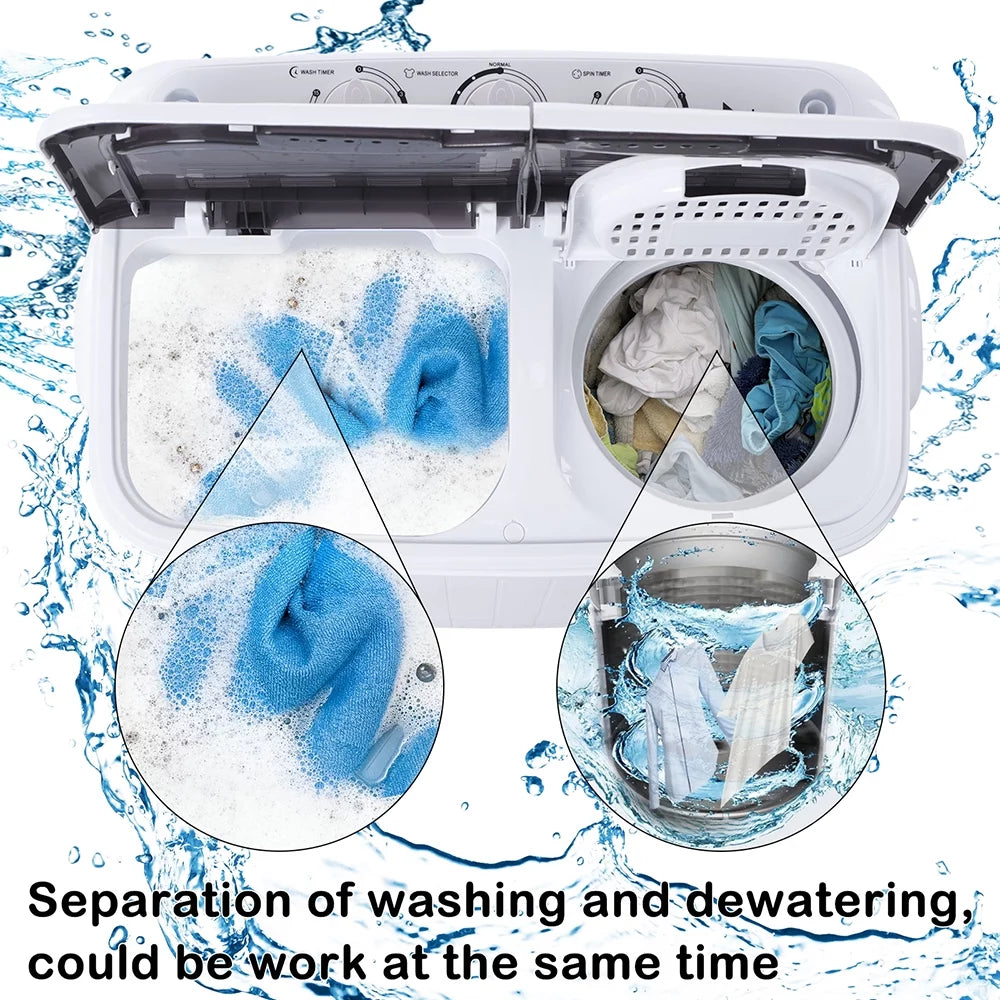 Portable Compact Washing Machine D373